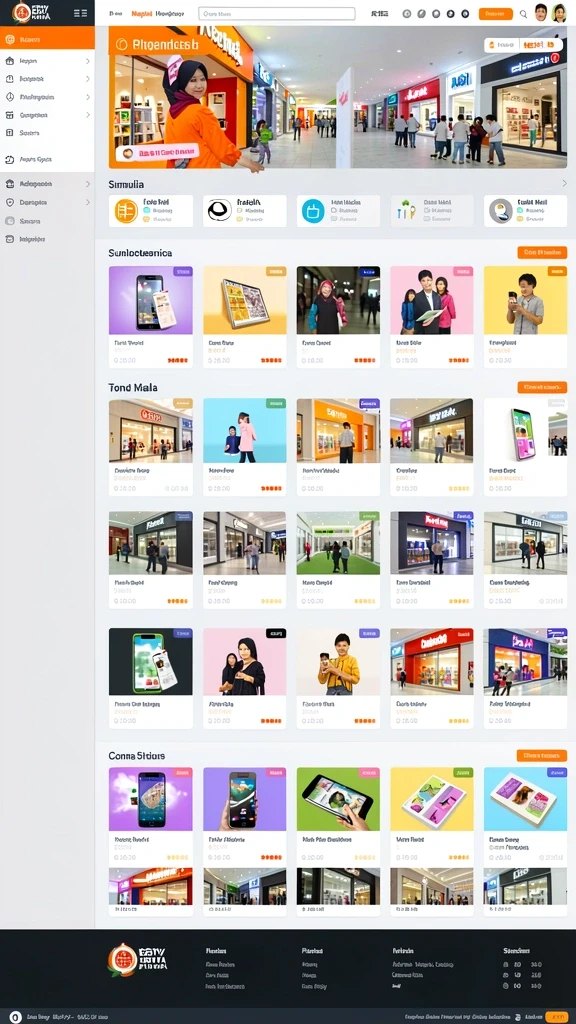 Galeri pratinjau visual idnscore build APK resmi terbaru